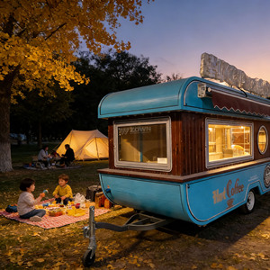 Innovatively designed custom food trucks, food vending vehicles, affordable food <b>trailers</b>, food <b>trailers</b>, mobile food trucks - Product Image 1