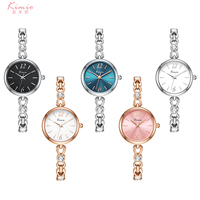 Jam Tangan Fashion Sport Mewah Wanita dengan Mesin Quartz, Tali Paduan Baja Tahan Karat dan Tali Panjang Tahan Air