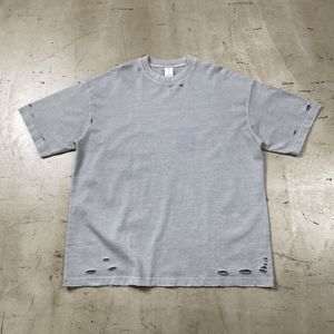 Vente chaude de haute qualité 275 Gsm T-Shirt Pour Les Hommes impression personnalisé poids lourd 100 coton surdimensionné blanc hommes T-shirt - Product Image 6