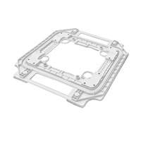 Kit de chiffon de nettoyage en microfibre et support de balai pour robot nettoyeur de vitres Ecovacs Winbot W3 Omni, accessoires de remplacement
