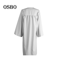 Robes de Chorale et de Remise de Diplôme Bleu Ciel en Polyester, Vente en Gros Directe Usine Chinoise