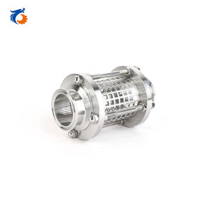 304 316L صحي الفولاذ المقاوم للصدأ ثلاثي المشبك مستقيم نوع البصر الزجاج - Product Image 5