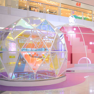 كرة كريسماس عملاقة من الأكريليك ، كرة ثلج أكريليك كبيرة لعيد الميلاد ، ثلج أكريليك - Product Image 3