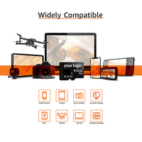 Caméra mate bon marché prise en charge carte cf mini mémoire sd 2 go 4 go 16 go 64 go 128 go vente en gros carte mémoire 512 go adaptateur de lecteur de carte sd tf