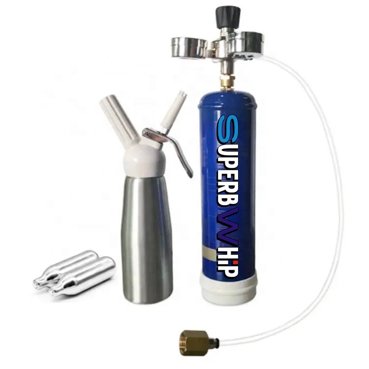 Оптовая продажа, кремовое зарядное устройство 580 г, наполнение азота N20 газ