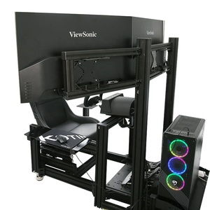 chỉnh Sim Giàn Khoan đua mô phỏng Màn hình duy nhất gắn kết ba màn hình đứng tầng khung màn hình móc áo màn hình gắn kết đứng - Product Image 6