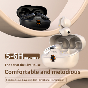 Headset Stereo True Wireless translasi, Earbuds Real Time 144 bahasa AI penerjemah cerdas - Product Image 3