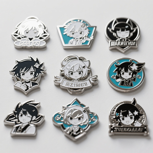 Wholesale Personalized Custom Design Brooch Logo Name Hat Lapel Badges Soft Hard Enamel Metal Pins for <b>Clothes</b> - Product Image 1