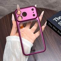 Film TPU à succès : Coque arrière de protection haute qualité avec cadre pour iPhone 18 Pro Max 17 Pro, amélioration instantanée de la protection de la lampe torche
