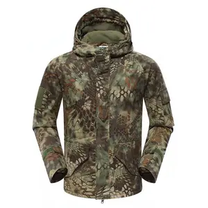 Wasserdichte atmungsaktive G8 Tactical Green Python Jacke für den Außenbereich