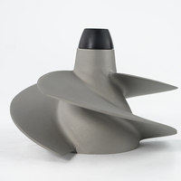 Nouvel Impeller en Acier Inoxydable Sablé pour Jet Ski Sea-Doo SPARK 60 & 90/SPARK HO/SPARK TRIXX PWC, Hélice de Pompe 140mm