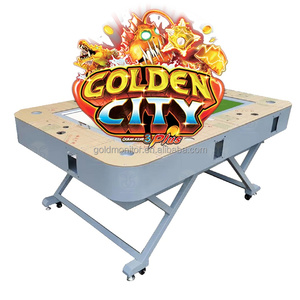 Thị Trường Mỹ Bán Hàng Nóng Có Thể Gập Lại 6 Người Chơi Thời Trang Videogames Cá Bắn Bảng Máy Vàng Thành Phố - Product Image 1