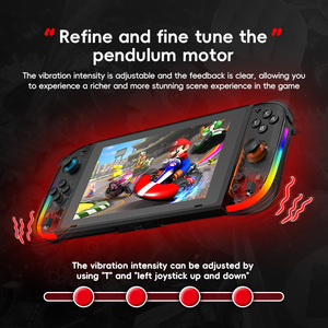 Joy-05 đầy màu sắc RGB ánh sáng 6 trục gyro điều khiển không dây cho Switch NS/OLED/Lite phím điều khiển rung kép <span class=keywords><strong>Gamepad</strong></span> - Product Image 6