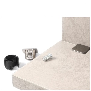 Placa de Conexión Laminada de Aleación 3 en 1 con Cubierta Cuadrada para Uso en Cocina, Exteriores y Hoteles, Duradera, de Aleación de Zinc, para Armarios de Ropa - Product Image 4