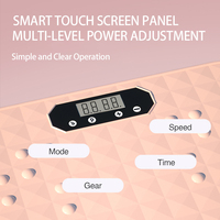Plataforma Vibratoria Mini Súper Silenciosa Crazy Fitness Massage, Máquina de Ejercicio para Quemar Calorías de Todo el Cuerpo