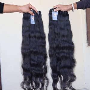 ส่วนต่อผมหยักศกแบบตรงหยิกสไตล์บราซิลเลียน,ผมมนุษย์ดิบต่อแบบเกลี้ยงเกลา - Product Image 3