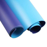 Bâches en PVC enduites durables de 1,0 à 1,5 mm, imperméables pour revêtement de piscine