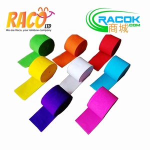 Raco Venta caliente DIY fácil artesanía Mini colorido <span class=keywords><strong>Crepe</strong></span> rollo de <span class=keywords><strong>papel</strong></span> de tamaño personalizado hecho a mano para niños - Product Image 4