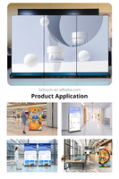 43 49 55 65 pouces HD écran tactile LCD affichage numérique affiche kiosque pour la publicité intérieure 4K