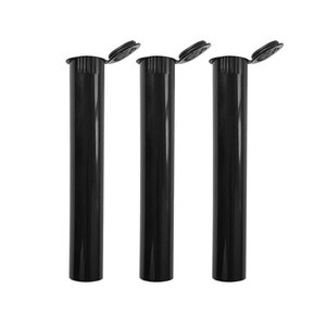 Custom Design Logo Printing Label Pop Top Tube 98mm 109mm 116mm Pop Top Vial <b>Plastic</b> <b>Packaging</b> for Tobacco Herbs - Product Image 1