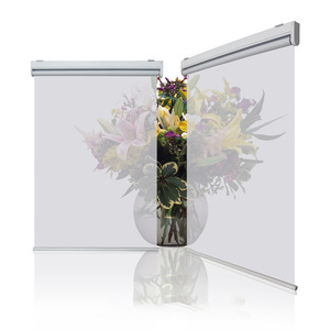 Customized 100% Blackout Cordless Pleated Roller <strong>Blinds</strong> for Windows Classic Office Hotels Factory Supplied <strong>No</strong> <strong>Drill</strong> Polyester - Product Image 2