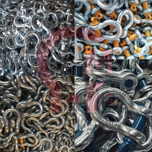 Manilles Dee de 10m de long en acier inoxydable HLM <span class=keywords><strong>Manille</strong></span> longue en D <span class=keywords><strong>autobloquante</strong></span> avec goupille à vis - Product Image 4