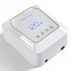 Lampe à ongles UV LED rechargeable 96W, 45 LED, sans fil, pour séchage du vernis gel, outils professionnels pour manucure en salon - Product Image 4