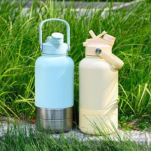 Benutzer definierte 32 Unzen Edelstahl Hunde flasche Doppelwandige isolierte auslaufs ichere für Outdoor Walking Wandern Tragbare Hunde wasser flasche - Product Image 5