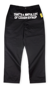 Aloks COUGH SYRUP Cargo Pantalones Cintura media American Streetwear Pantalones utilitarios de pierna recta informales - Product Image 4