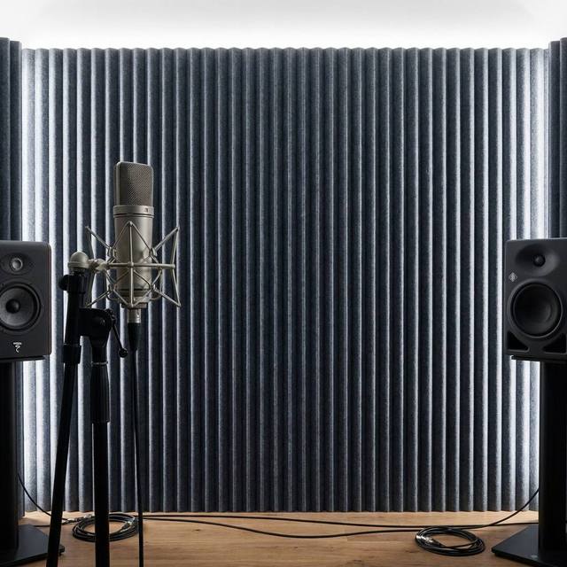 Factory Direct 3D Stereo Acoustic Panels High Density Polyester Fiber Soundproof Wall Board for Recording Studio