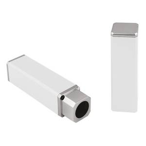 Caja de Aluminio Cuadrada, Contenedor de Almacenamiento de Metal Blanco para Organizar Artículos Pequeños - Product Image 3