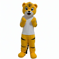 Kinqee disfraz de Mascota de gato Tigre inflable de Anime de lujo personalizado para promoción ceremonia actividades carnaval mascota de tigre personalizado