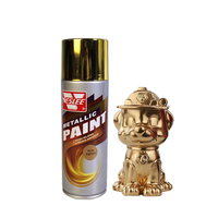 Peinture en aérosol dorée effet miroir chromé, résistante à la chaleur, pour fabricants, à base d'acrylique