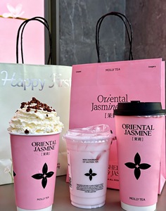 แก้วพลาสติกใส่น้ำแข็งกาแฟเย็นแบบใช้แล้วทิ้ง พิมพ์โลโก้ได้ตามต้องการ MOQ ต่ำ พร้อมฝาและหลอด - Product Image 2