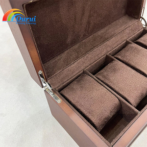 Factory Custom Wooden Watch & Jewelry <b>Storage</b> <b>Box</b> with <b>Drawer</b>, Luxury Multi-functional Watch Organizer <b>Box</b> for Men and Women - Product Image 6
