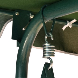 <strong>Garden</strong> 3 Seat Hammock Cushioned <strong>Swing</strong> Chair Outdoor <strong>Bench</strong> Seat with Canopy Patio <strong>Swings</strong> - Product Image 6