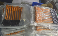 Harnais de câblage en cuivre personnalisé, connecteur de stockage de batterie à broche unique étanche IP67 en ABS haute tension pour système d'énergie solaire