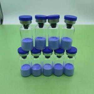 Poudre lyophilisée de peptide de cuivre GHK-Cu de qualité cosmétique, pureté 99-99,9 %, CAS 89030-95-5, vente en gros d'usine, livraison rapide - Product Image 1