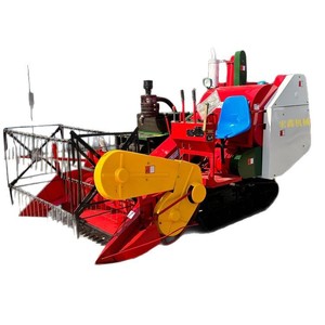 Mini-moissonneuse-batteuse sur chenilles de 35 CV pour la récolte du riz - Product Image 4