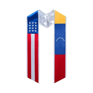 EE. UU., Venezuela, centro comercial de graduación, bandera nacional, estola de graduación, faja bordada para estudiar a bordo de estudiantes internacionales - Product Image 1