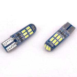 Ampoule de largeur pour accessoires de voiture <span class=keywords><strong>194</strong></span> 12V 3014 15SMD Blanc Silicone, pour éclairage de coffre, feux de stationnement, lampe de lecture intérieure T10 W5W - Product Image 5