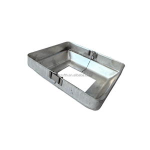 Tùy Chỉnh Chế Tạo Kim Loại Dịch Vụ Hiện Đại Thép Không Gỉ L-Loại Treo Tường Kim Loại Kệ Với Tam Giác Cấu Trúc Khung Sắt - Product Image 3