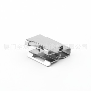 คลิปหนีบสายเคเบิลสแตนเลสทรงตัวซีสำหรับยึดสายเคเบิล - Product Image 2