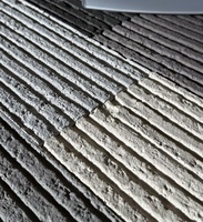 Plaque de pierre flexible pour allées, feuille de granit mince, céramique souple pour bâtiments résidentiels et commerciaux