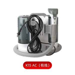 Máquina limpiadora de alfombras con extractor eléctrico de agua caliente 220V, cuerpo de plástico con manguera y cepillo incluidos. - Product Image 4