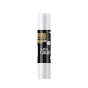 Artigianato Metallico Moderno Circolare Bianco Perla da 200ML dalla Spagna - Product Image 1