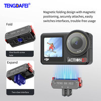 Adaptateur de base antidérapant à dégagement rapide, convertisseur pour caméras d'action, accessoire de cyclisme et de prise de vue, connecteur magnétique pour DJI Action 5/4/3