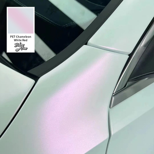 Cina produzione di pellicola per auto in vinile pellicola da <span class=keywords><strong>camaleonte</strong></span> bianco opaco a rosso pellicola per animali domestici involucro rotoli per auto Mercedes Benz - Product Image 6