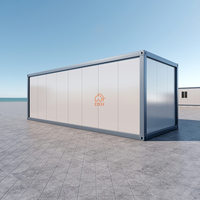 Garage et abri de stockage préfabriqués isolés 3-en-1 à faible coût, personnalisables et mobiles, en kit plat