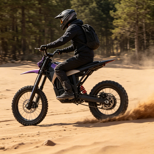 Moto de cross professionnelle de niveau 72V 5000W pour adulte débutant, idéale pour la course en cross-country et le sport de conduite en forêt - Product Image 3